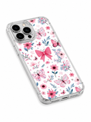 Capinha para celular Borboletas Flores